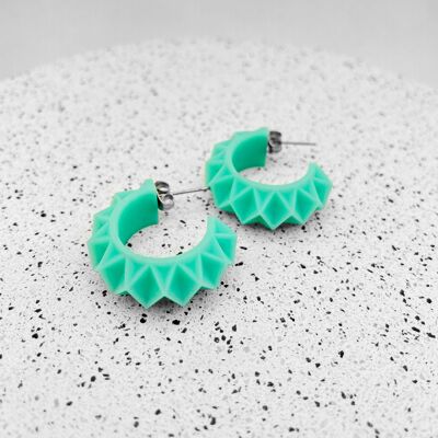 Geometric Hoop Earrings