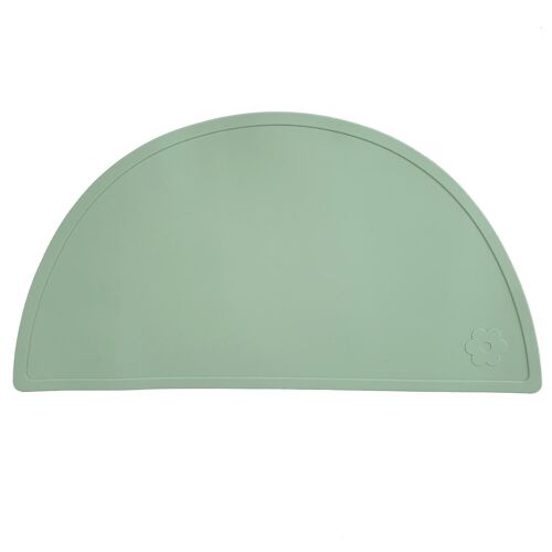 Silicone mat cameo green