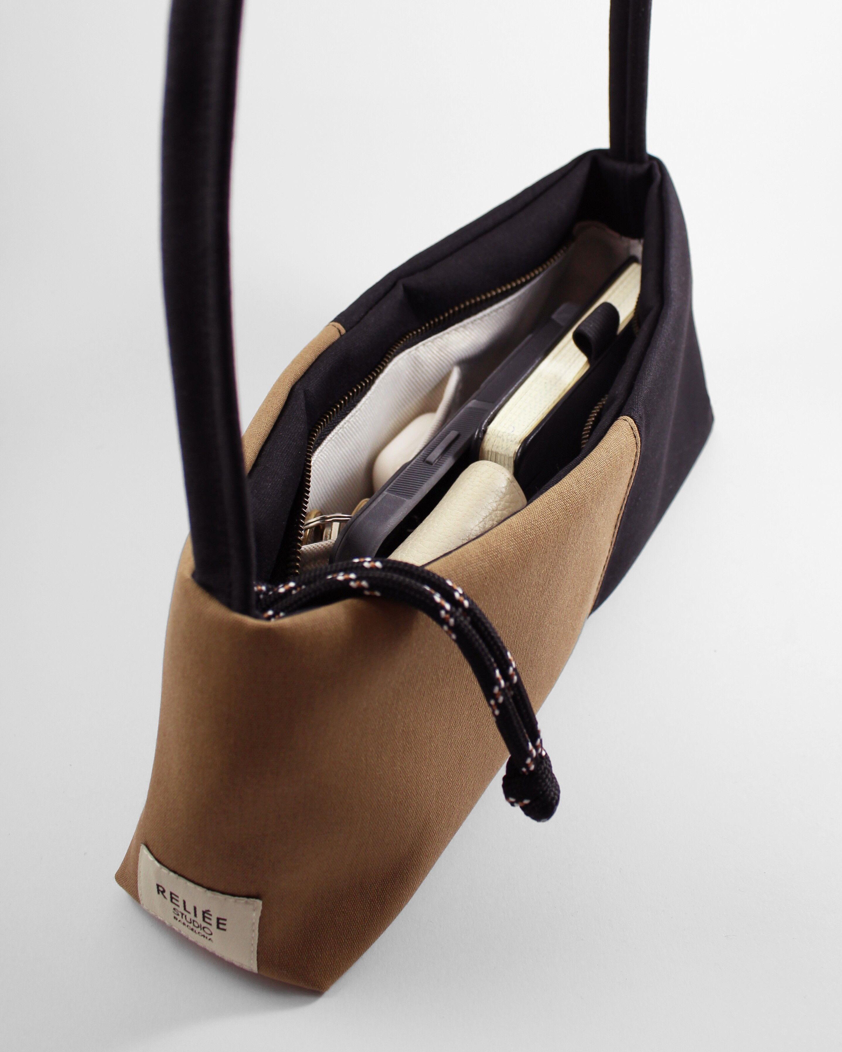Bicolor baguette bag - Gemma