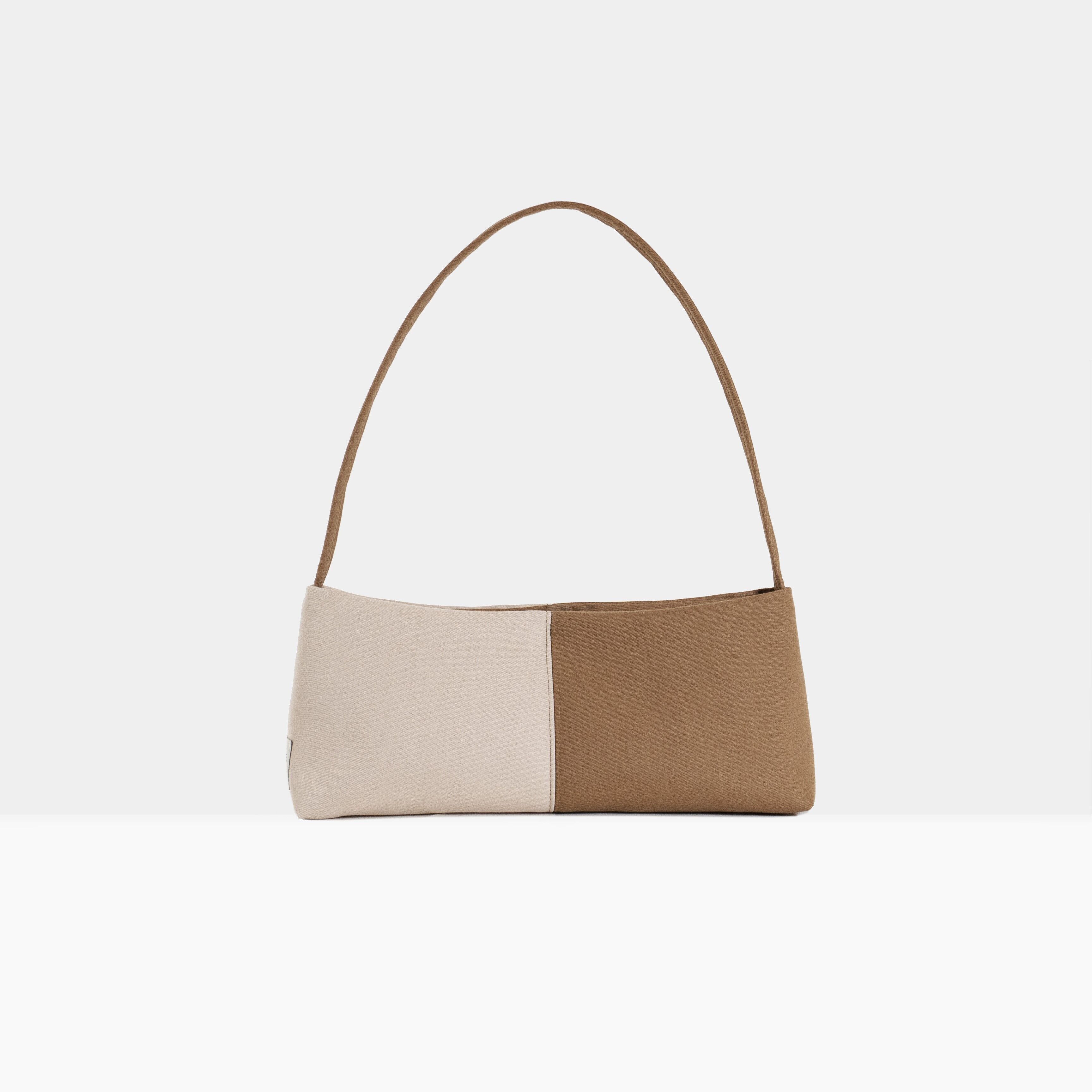 Bicolor baguette bag - Gemma