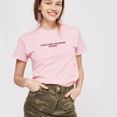 T-Shirt "Influencer Spritz"__XL / Rosa Chiaro