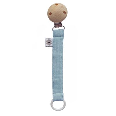 Pacifier clip ice blue