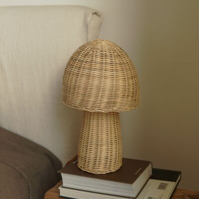 Sisi rattan Mushroom lamp