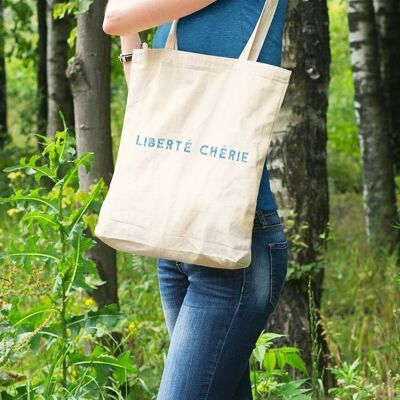 “Liberty darling” tote bag