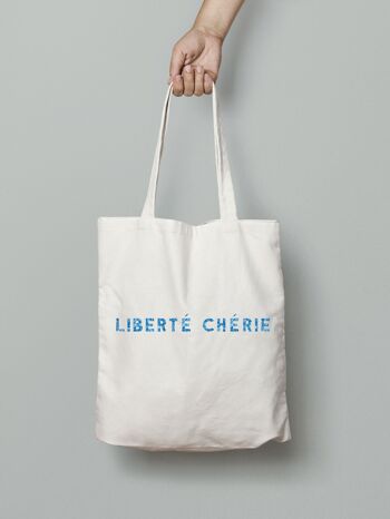 Tote bag "Liberté chérie" 2