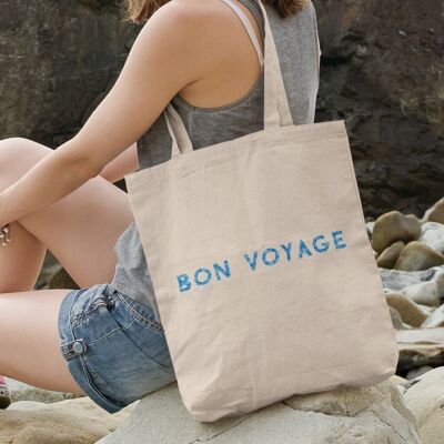 “Have a good trip” tote bag