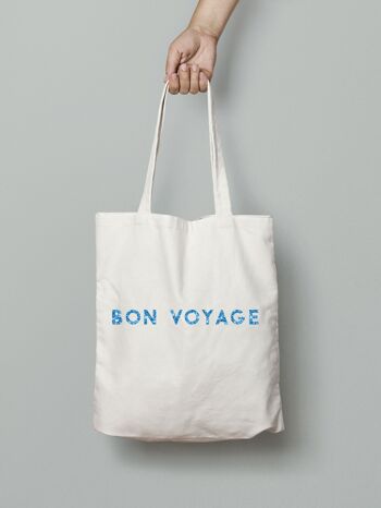 Tote bag "Bon voyage" 2