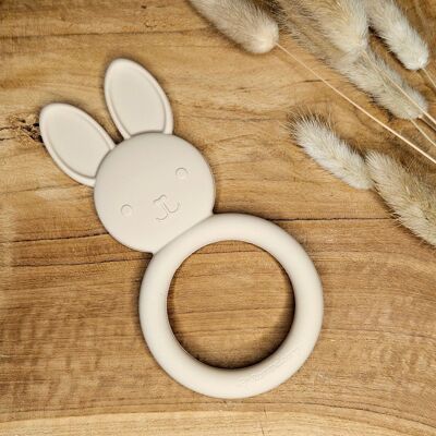 Anneau de dentition lapin - Beige