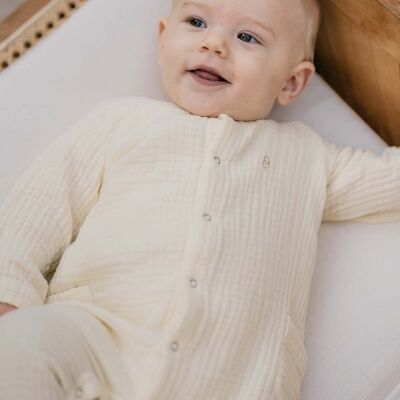 Bohémilk baby jumpsuit 100% organic cotton gauze