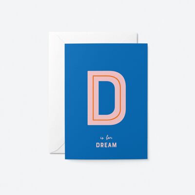 Dream - Greeting Card