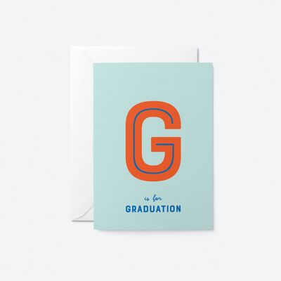 Graduación - Tarjeta de felicitación