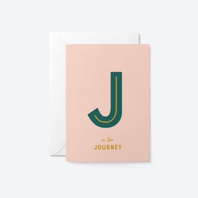 Journey - Greeting Card