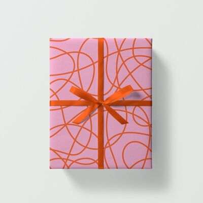 Scribble-Geschenkpapier | Geschenkpapier | Bastelpapier