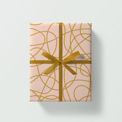 Scribble-Geschenkpapier | Geschenkpapier | Bastelpapier