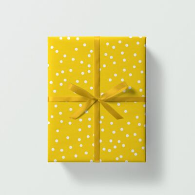 Confezione regalo a pois | Carta da regalo | Carta artigianale