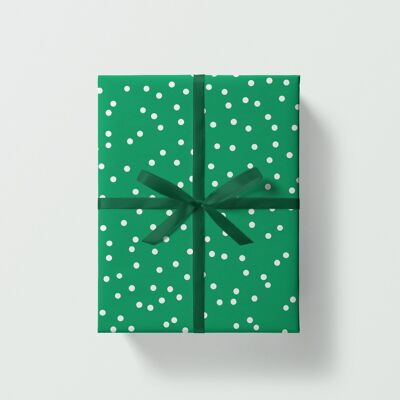 Emballage cadeau à pois | Papier d'emballage | Papier artisanal