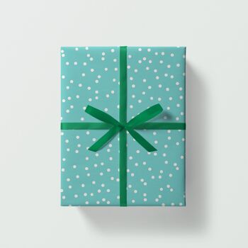 Emballage cadeau à pois | Papier d'emballage | Papier artisanal 1