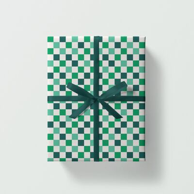 Papel de regalo a cuadros | Papel de regalo | Papel del arte