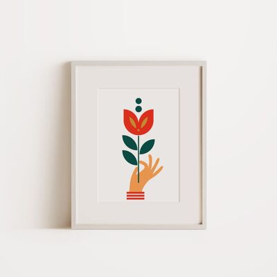 Tulip - Wall Decor Art Print