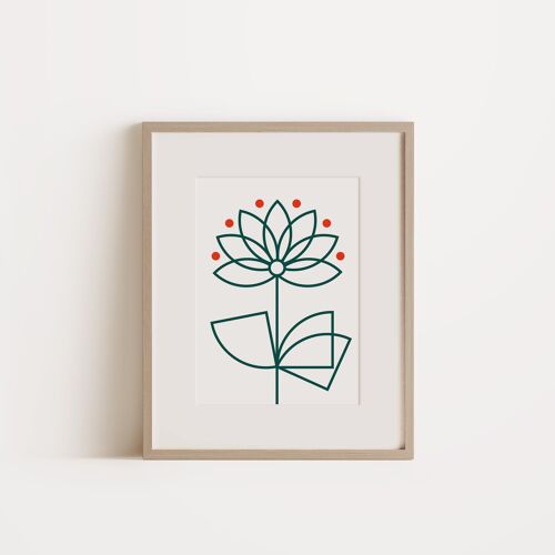 Flower - Wall Decor Art Print