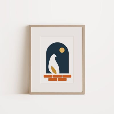 Bird - Wall Decor Art Print