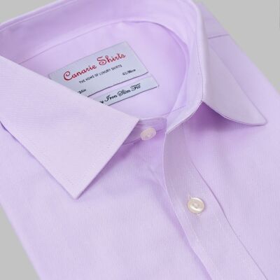 Camisa de hombre Royal Oxford Luxury color morado Planchado fácil