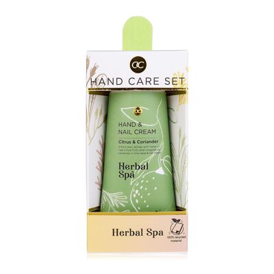 HERBAL SPA hand care set