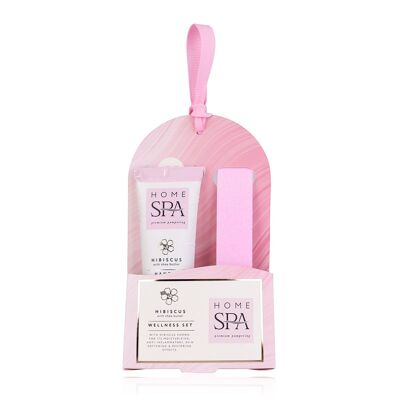 Kit de soins des mains HOME SPA avec crème à ongles et lime