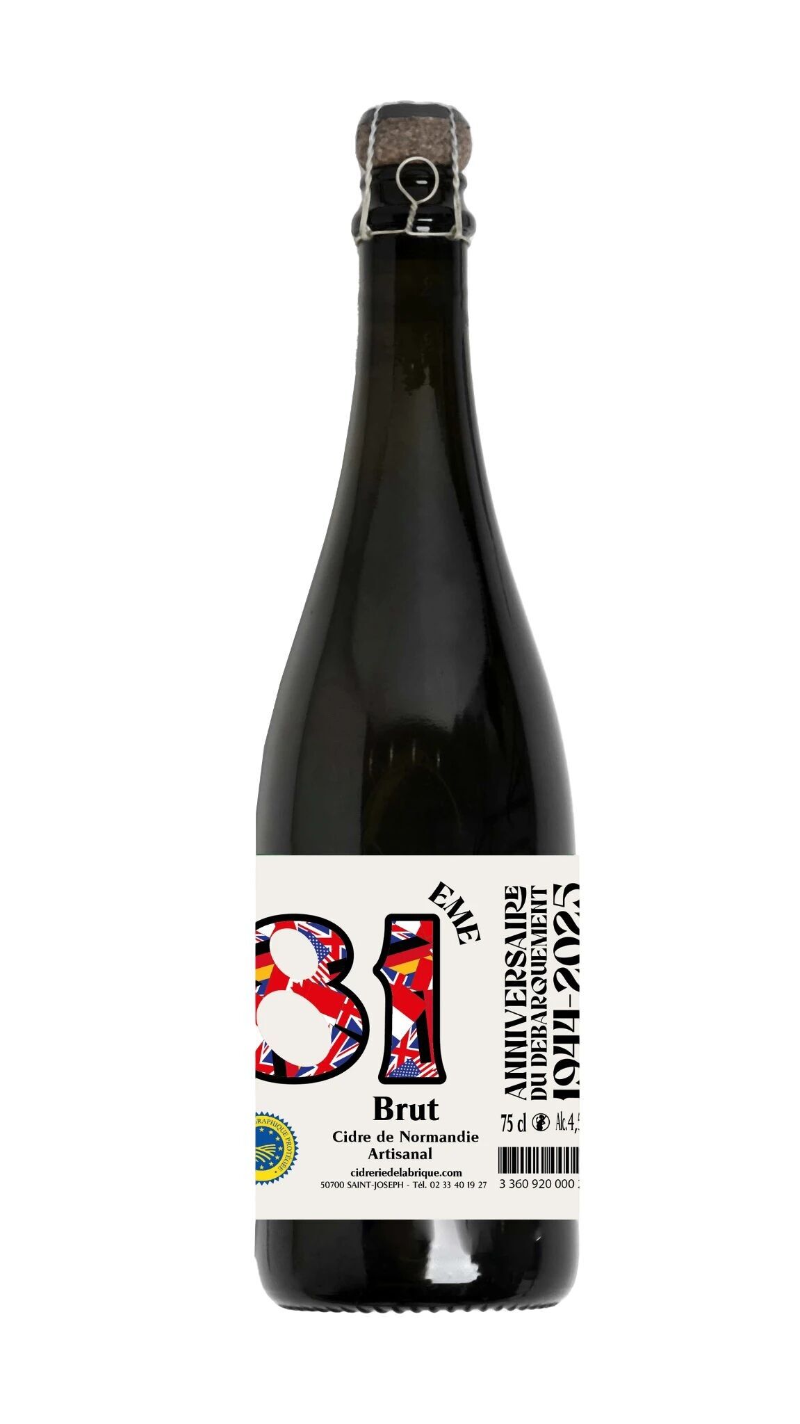 Desembarco Sidra Brut IGP Normandía