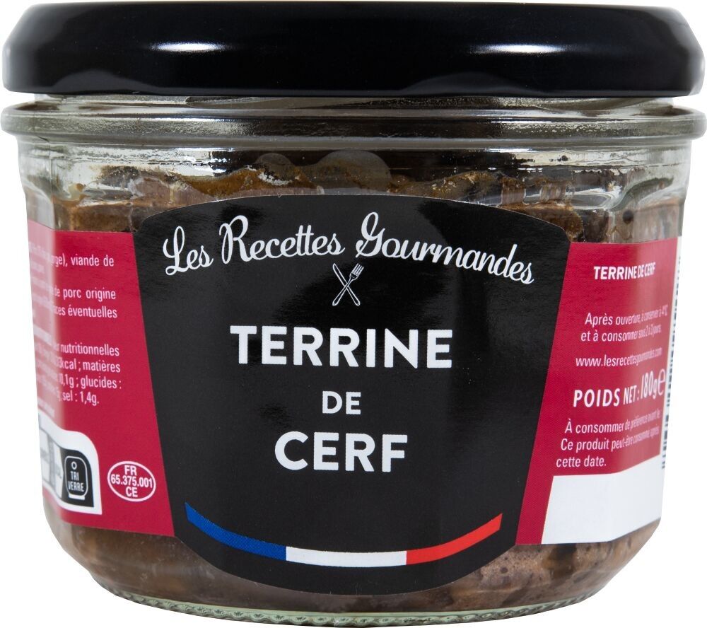 Terrina di cervo Verrines 180g