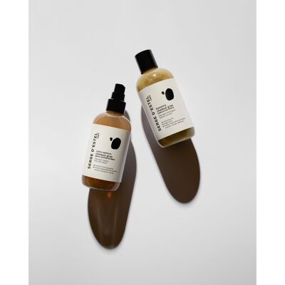 Oily Hair Treatment - Purifying Shampoo 250ml - Purifying Lotion 250ml & Detoxifying Cleansing Care 250grs