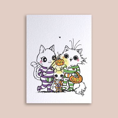 Card Tricky Cats 2