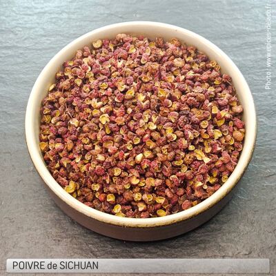 POIVRE de SICHUAN - épice, poivre, piment et baie - éco recharge