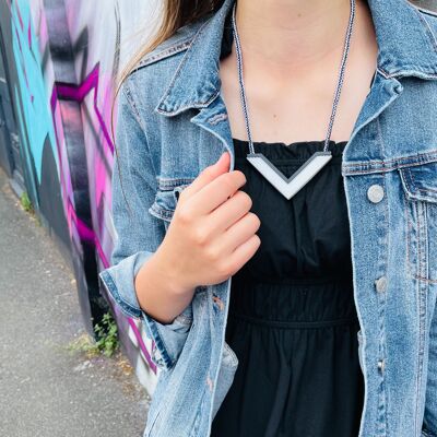 Chunky Triangle Necklace
