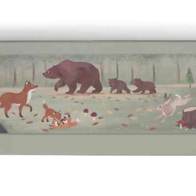 Puzzle 100x22 cm 30 pezzi - Animali nordici