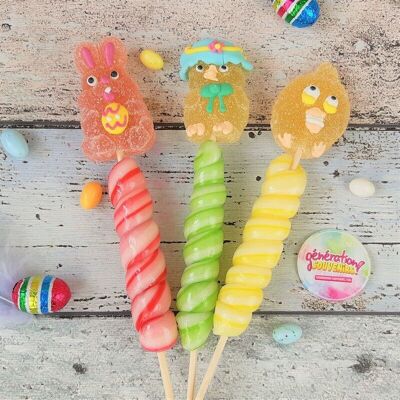 Twisty Hide and Seek Lollipop - Easter