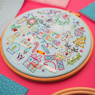 24 Days of Advent Embroidery Kit
