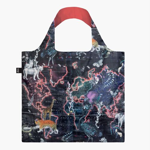 KRISTJANA S WILLIAMS INTERIORS World Map Bag