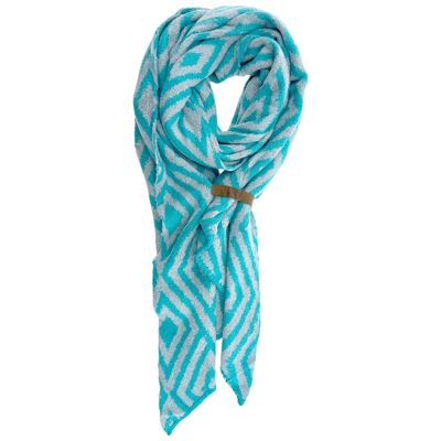 Scarf Fem Arctic Blue