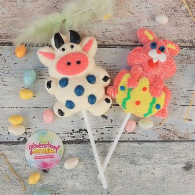 Farmer Mallow Pop Lollipop - Easter