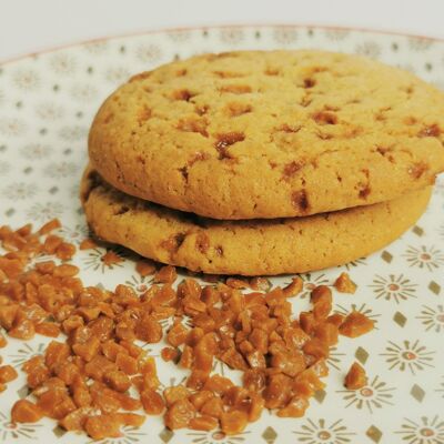 2 Organic Caramel Cookies - Bags of 60g