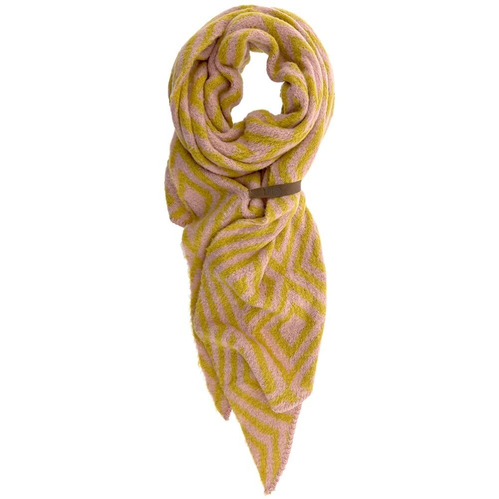 Sciarpa Fem Ocra Artica Rosa Chiaro