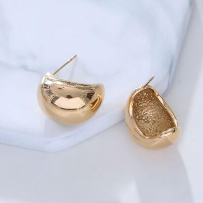 Gold drop earrings