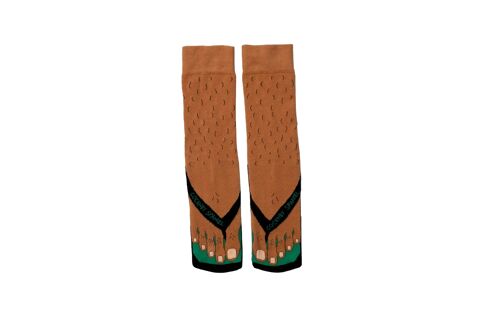 MEN'S FLIPFLOP - 1 Matching Pair of Socks |Cockney Spaniel| UK 6-11, EUR 39-46, US 6.5-11.5