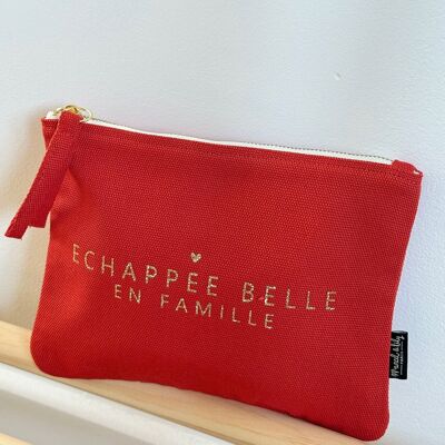 Pochette- Tangerine - Echappée Belle en Famille