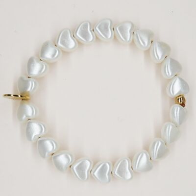 Chouchou bracelet - Coeur