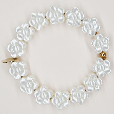 Chouchou bracelet - Fleur