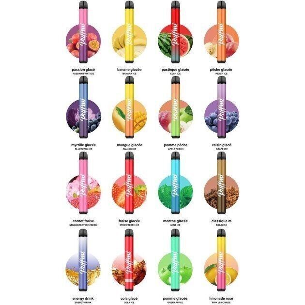 Puffmi - Sigaretta Elettronica 650 Puff - (Venduto da 10)