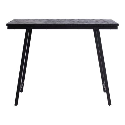 La Table Haute Chevron - Noir - 140cm