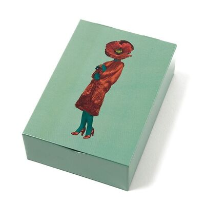 Caja rectangular Pivoina - Colección Curiosito